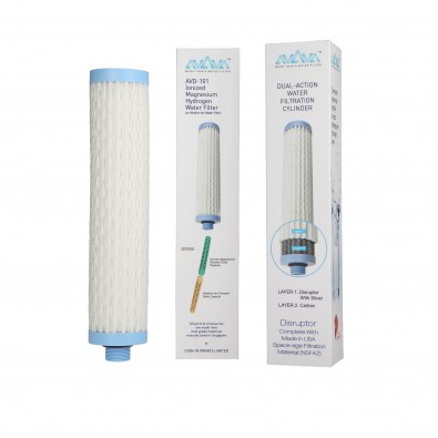 Model AVD-101 - Dual Woven Layer Disruptor With Silver and Active Carbon Power - Cartridge
